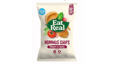 Hummus Chips Tomato & Basil Flavour