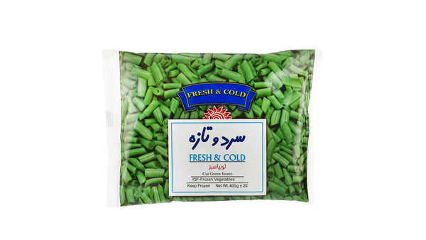 Fresh & cold cut green beans 400g