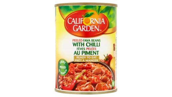 باقلا پوست کنده کالیفرنیا گاردن با فلفل چیلی ۴۰۰ گرم