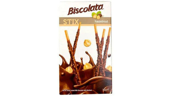 Biscolata Hazelnut Stix 32 gr