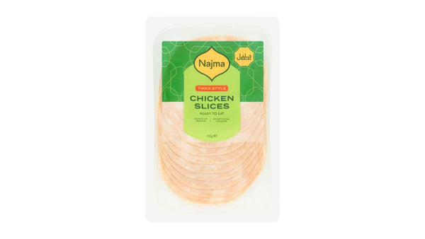 Najma Chicken Slices Tikka Style 150gr