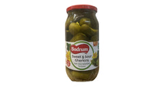 Bodrum Sweet & Sour Gherkins 950gr