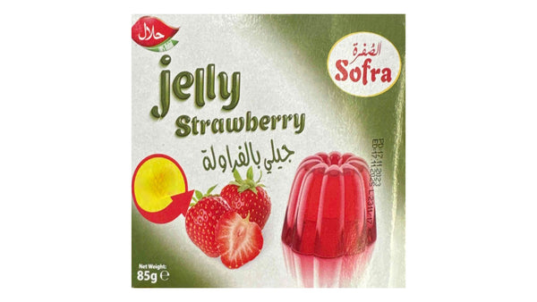 پودر ژله توت فرنگی سوفرا ۸۵ گرم