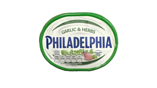 Philadelphia Garlic & Herbs Cheese 165gr
