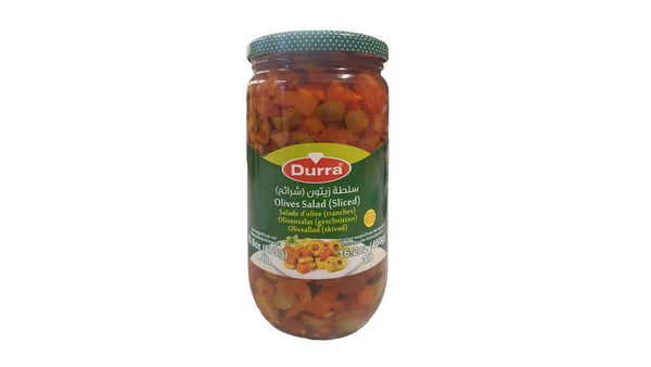 Durra sliced olive salad 675g