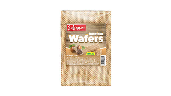 Sultanim Wafers with Hazelnut Halal 300gr