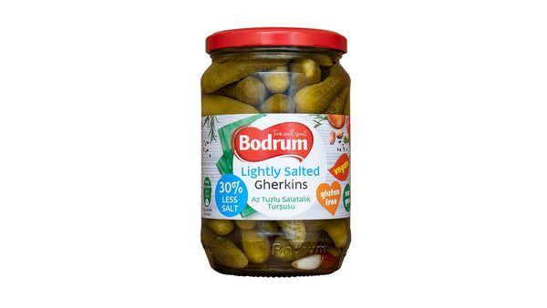 Bodrum Lightly Salted Gherkins 680gr