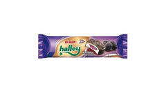 Biscuits with chocolate coating and marshmallow nuts and blackberry marmalade Ulker Holly 240 grams