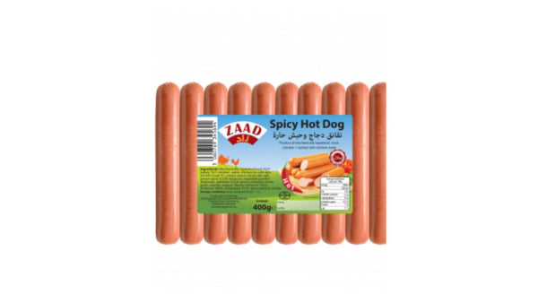ZAAD Spicy Hot Dog 400 gr