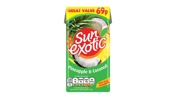 Sun Exotic Pineapple & Coconut 288ml