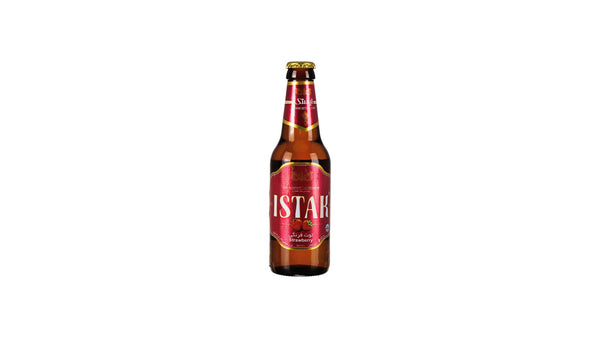 Istak Strawberry Malt Beer in Glass 320ml