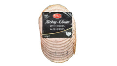 Volys turkey dinde with herbs 150g