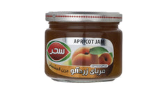 Sahar glass apricot jam 390 grams
