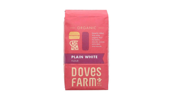 Doves farm organic plain white flour 1kg