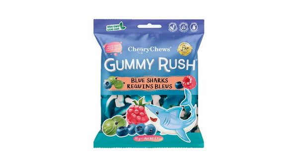 Gummy Rush Blue Sharks 90gr