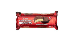 Sultanim Marshmallow 10 Biscuits with Chocolate Coconut 220g x Pack of 4