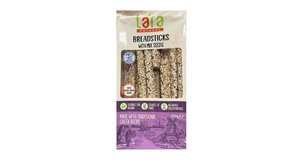 Lara Bread Sticks with Mixed Seeds 250gr