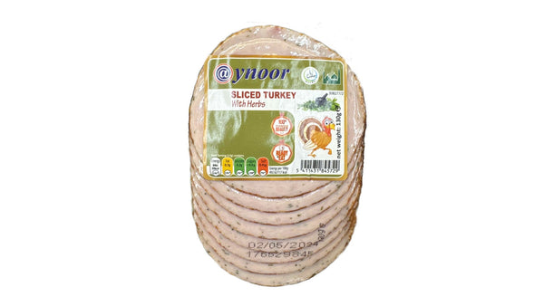 بوقلمون ورقه شده آینور با سبزیجات معطر ۱۳۰ گرم