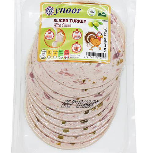 Aynoor Sliced Turkey with Olives